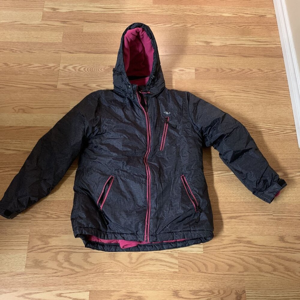 Athletic Works Winter Coat Woman Size Medium with Removable Liner Fleece